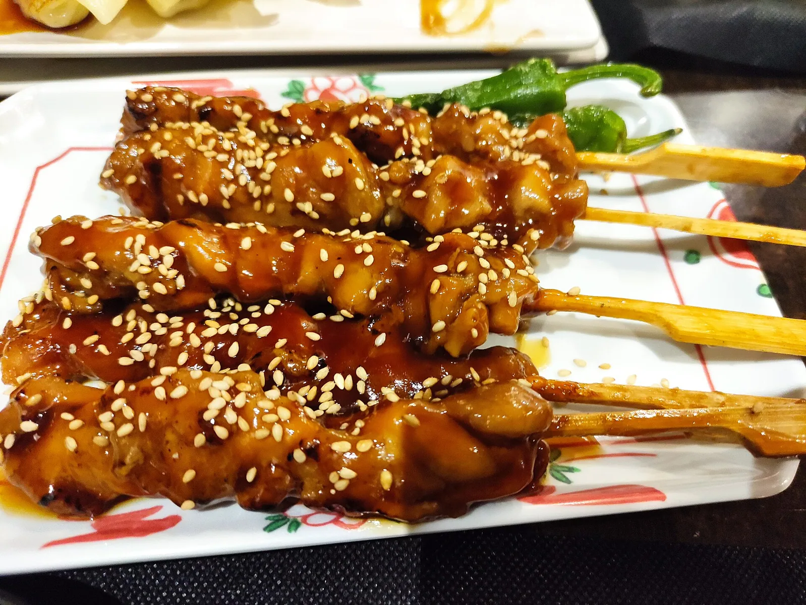 구운 닭꼬치 모둠