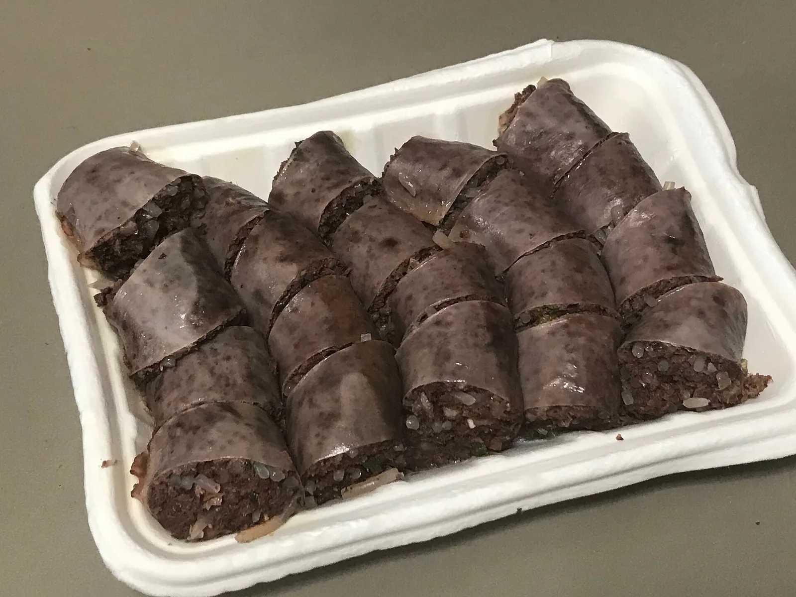 아바이순대가 든 국밥